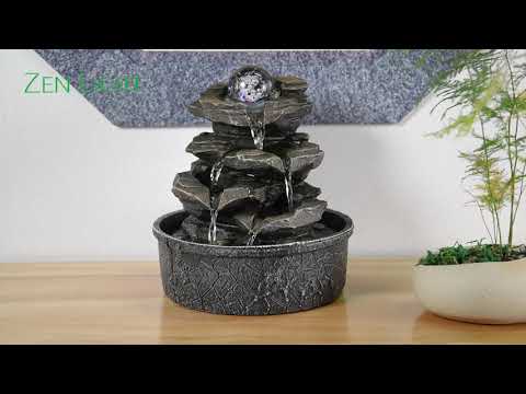 Fontaine d'Intérieur Nature Little Rock - Zen'Light