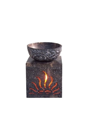 956-soapstone-burner-481-rc-11cm-aromatodoxeio-petrino-481-rc-11cm-20170124143233 BioLeon Αρωματοδοχείο Πέτρινο 481 RC (11cm)
