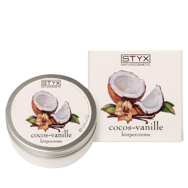 18134 KDK Cocos Vanille K+_rpercreme GES 200ml Styx Κρέμα Σώματος Καρύδα-Βανίλια 200ml