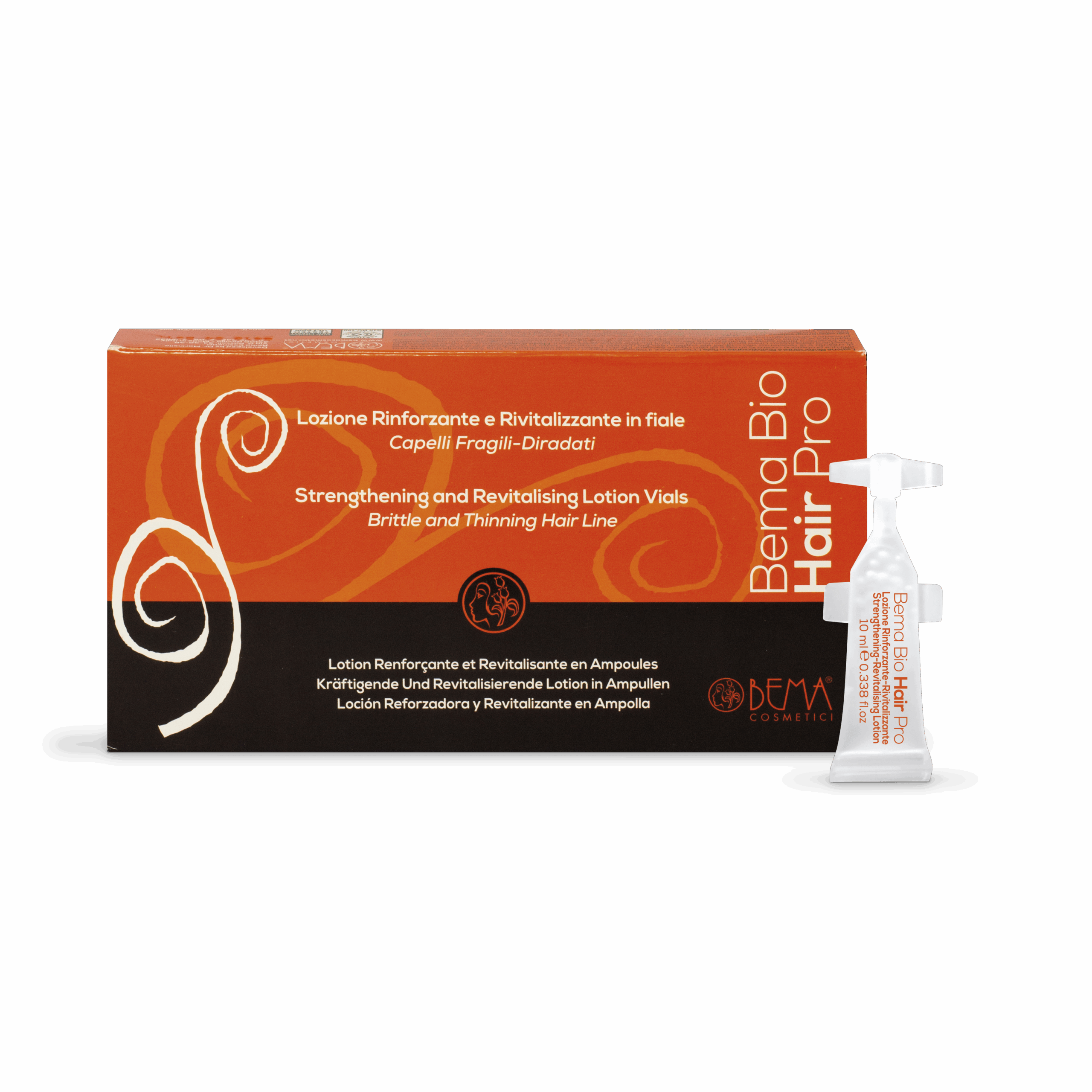 Βema Hair Pro Αμπούλες για Ενίσχυση-Ενδυνάμωση-Τριχόπτωσης 10x10ml