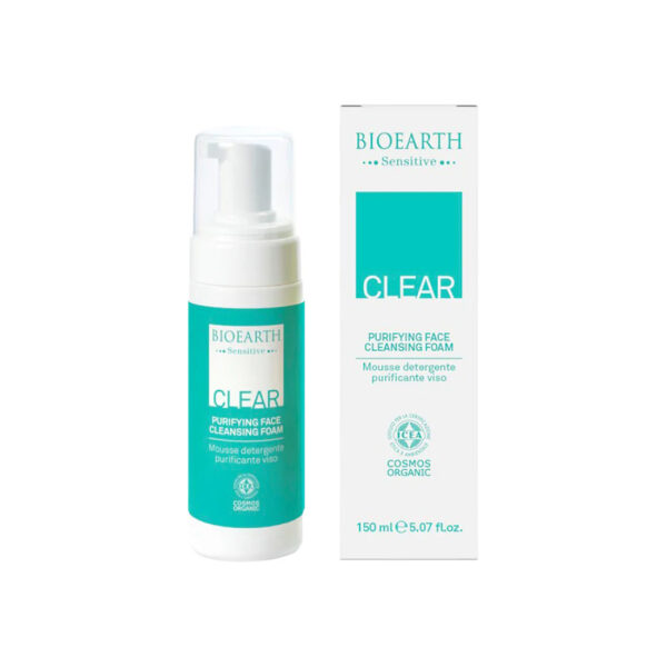 BioEarth Αφρός Καθαρισμού για Ακμή150ml