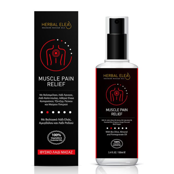 BioLeon Herbal Elea Λάδι Μασάζ για Μυϊκούς Πόνους 100ml