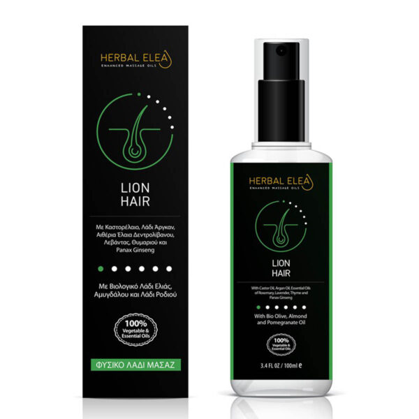 BioLeon Herbal Elea Λάδι Μασάζ κατά της Τριχόπτωσης 100ml