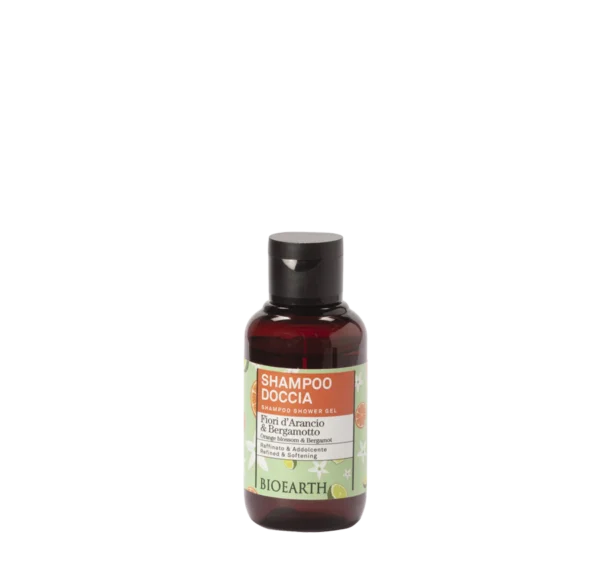 BioEarth Family  Αφρόλουτρο-Σαμπουάν 2σε1 Πορτοκάλι & Περγαμόντο 100ml