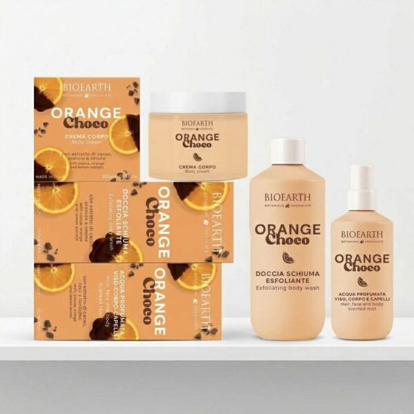 Orange Choco Set(Αφρόλουτρο-Κρέμα Σώματος-Mist)